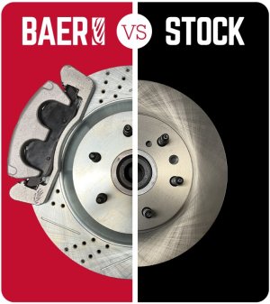 Jeep Gladiator JT Brake Rotors (2) - Front - Baer Brakes - Big Claw Performance - Zinc-Plated - `20-`26